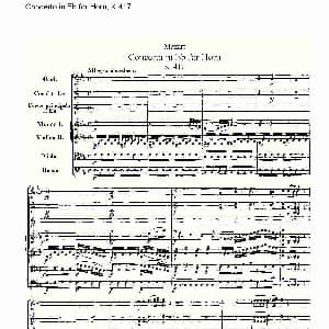 Concerto in Eb for Horn, K.417 Eb调法国号协奏曲, K.417