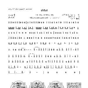 日 sh0ut_歌曲简谱_词曲:泽野弘之 Tielle 泽野弘之