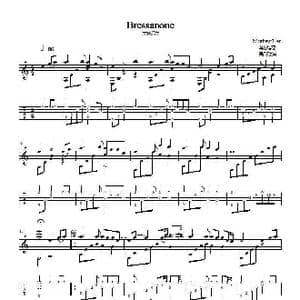 布列瑟农_歌曲简谱_词曲:马修 连恩 马修 连恩曲 高飞改编