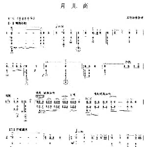 琵琶谱 | 月儿高