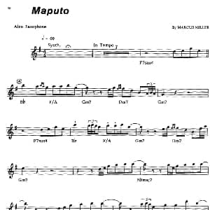 萨克斯谱 | Maputo