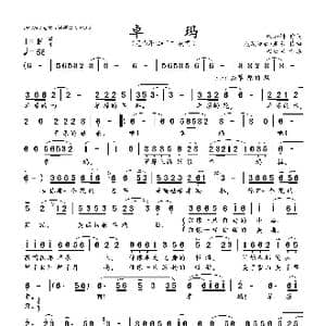 卓玛_歌曲简谱_词曲:秋加措 尼玛泽仁•亚东