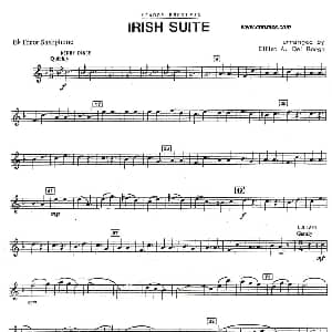 萨克斯谱 | IRISH SUITE 爱尔兰组曲
