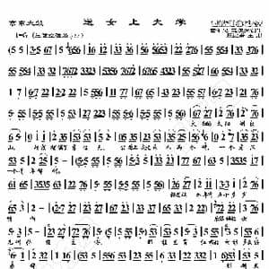 京东大鼓 送女上大学_歌曲简谱_词曲:暂无 恒流星制谱