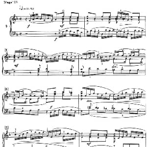 巴赫小前奏曲 钢琴谱 巴赫