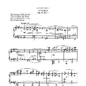 海景 Sea Pieces Op.55 钢琴谱 爱德华 亚力山大 麦克道威尔