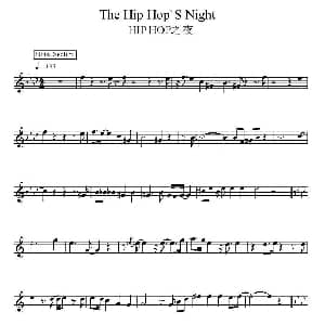 电子琴谱 | HIP HOP之夜
