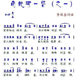 南戴河一瞥_歌谱投稿_词曲:李国喜 李国喜