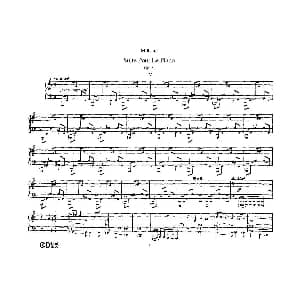 Suite Pour Le Piano Op.8 钢琴谱 达律斯 米约