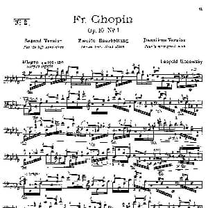 53首改编练习曲 钢琴谱 里奥鲍尔德 戈多夫斯基