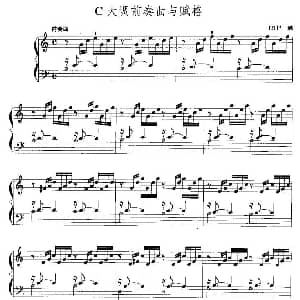 手风琴谱 | c小调前奏曲与赋格 J S 巴赫