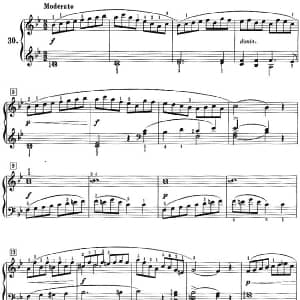 50首莱蒙钢琴练习曲 作品37 钢琴谱 莱蒙