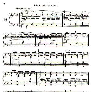 School of the Virtuoso Op.365 钢琴谱 卡尔 车尔尼