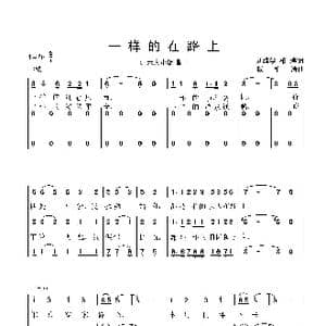 一样的在路上_歌曲简谱_词曲:刘维学 柏 涛 杨柏涛
