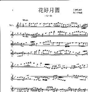 花好月园_歌曲简谱_词曲:无 杨会林编曲