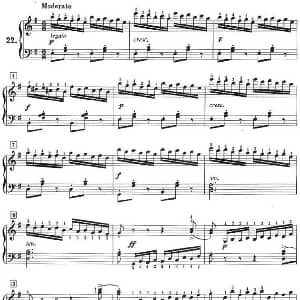 50首莱蒙钢琴练习曲 作品37 钢琴谱 莱蒙