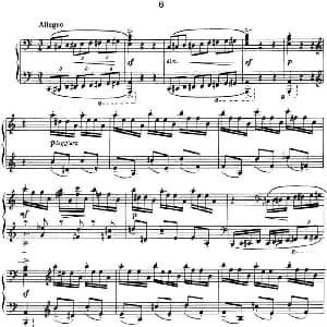 拉赫玛尼诺夫 音画练习曲14或15 Etudes tableaux Op.39 No.6 钢琴谱 拉赫玛尼诺夫