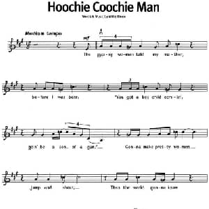 蓝调音乐:Hoochie Coochie Man_外国歌谱