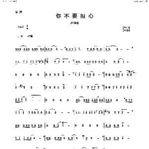 你不要担心_歌谱投稿_词曲:QMM QMM
