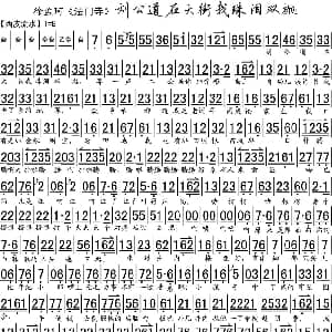 京剧谱 | 刘公道在大街我珠泪双抛 法门寺 选段 琴谱 徐孟轲