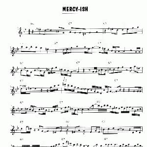 萨克斯谱 | Mercy ish