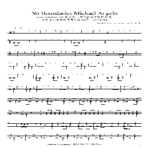 No Boundaries 架子鼓谱