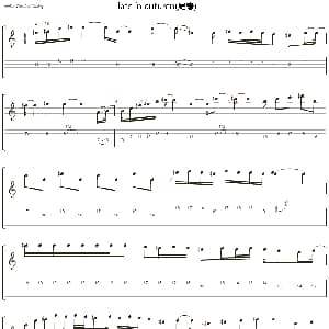 late in autumn 吉他谱