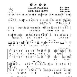 ​情冷情热_歌谱投稿_词曲:邓伟雄 顾嘉辉