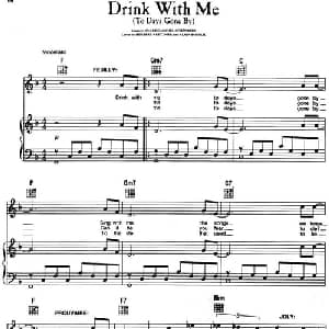 Drink With Me_外国歌谱
