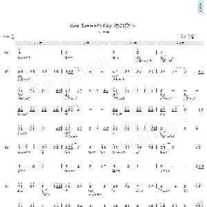 One Summer's Day あの夏へ_歌曲简谱_词曲: 久石让