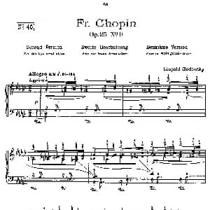 53首改编练习曲 钢琴谱 里奥鲍尔德 戈多夫斯基