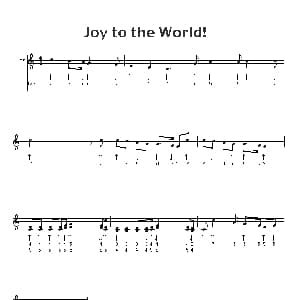 口琴谱 | Joy to the World 欢乐世界 布鲁斯