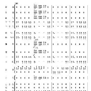 北京喜讯到边寨 民乐简谱总谱 11 20_歌曲简谱_词曲: 郑璐　马洪业