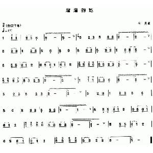 葫芦丝谱 | 溜溜的她