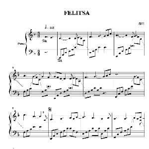 FELITSA 钢琴谱 雅尼