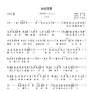 东北民谣_歌谱投稿_词曲:毛不易 毛不易