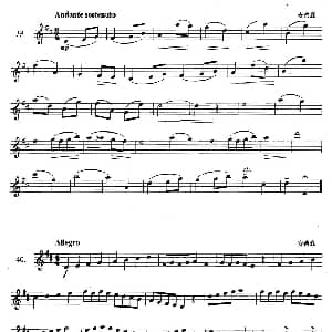 萨克斯谱 | 萨克斯练习曲合集 2—39.40.