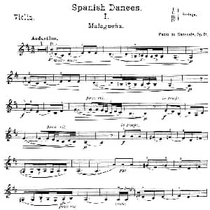 小提琴谱 | Spanish Dances 西班牙舞曲