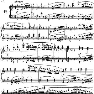 25首车尔尼Op.748练习曲 钢琴谱 车尔尼