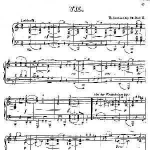 Waltzes Op.23 钢琴谱 狄奥多 柯希纳