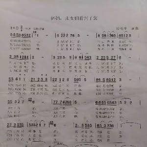 妈妈,儿女们看到了你_歌曲简谱_词曲:张长生 张长生