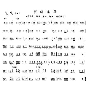 沉醉东风 广东音乐