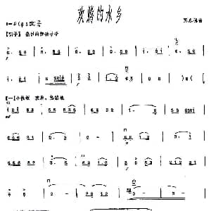 二胡谱 | 欢腾的水乡 王永德