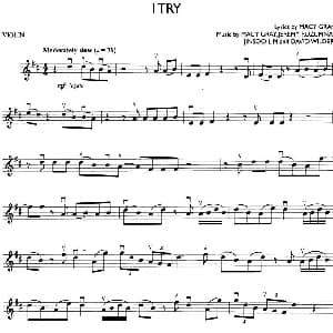 小提琴谱 | ITRY