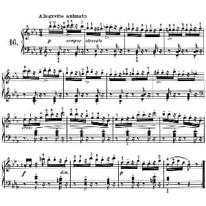 25首车尔尼Op.748练习曲 钢琴谱 车尔尼