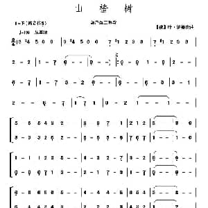 葫芦丝谱 | 山楂树 二重奏 苏 叶.罗徳庚