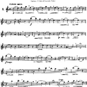 长笛曲谱 | 三十首基础及提高练习曲 NO.3 Garibold 加里波第