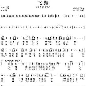 飞翔_歌谱投稿_词曲: 孟庆云