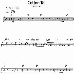 蓝调音乐:Cotton Tail_外国歌谱