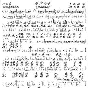 中华儿女_歌谱投稿_词曲:王海明 张艺军